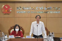 Bộ trưởng Nguyễn Kim Sơn và Thứ trưởng Ngô Thị Minh chủ trì hội nghị